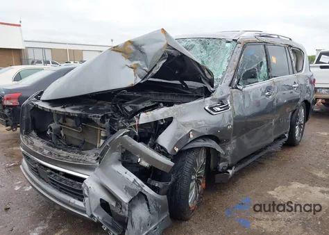 2019 Infiniti Qx80 Luxe from USA, damaged, VIN JN8AZ2NE9K9231220